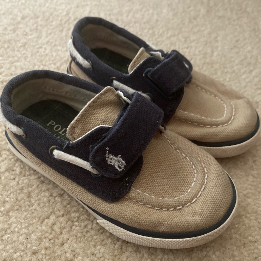 Polo Ralph Lauren boat shoes size 6 toddler